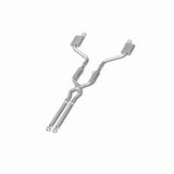 MagnaFlow 11-12 Dodge Charger SRT-8 Hemi Dual Split Rear Exit Stainless Cat-Back Performance Exhaust - 15494