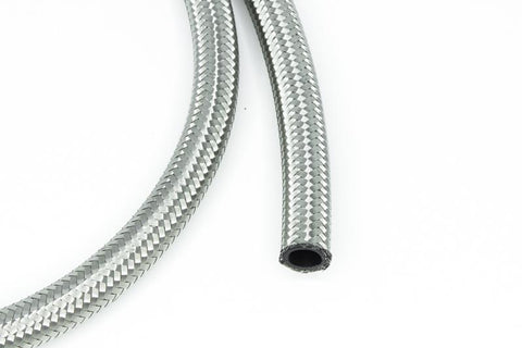 DeatschWerks 8AN SS Double Braided CPE Hose 3 Feet - 6-02-0813-3