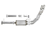 aFe Rebel Series 3in. to 2.5in. 409 SS C/B Exhaust 11-14 Ford F-150 V6-3.5L (tt) - Polished Tip - 49-43078-P