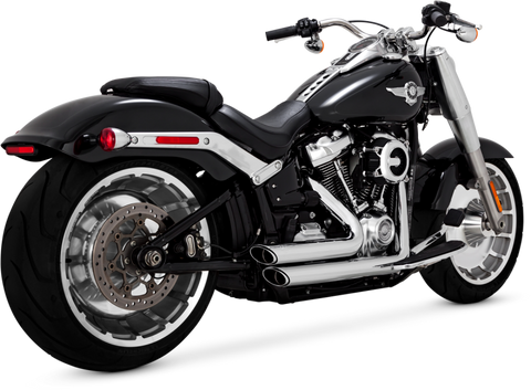 Vance & Hines HD 18-22 Fatboy/Blackout Shortshots Staggered PCX Full System Exhaust - 17335