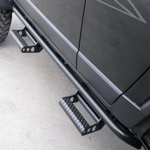 N-Fab RKR Step System 09-14 Ford F150 SuperCrew - Tex. Black - 1.75in - F094RKRCCS4