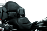 Kuryakyn Plug-In Driver Backrest 97-Up Touring Chrome - 1670