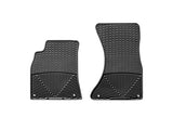 WeatherTech 09-13 Audi A4/A5 Front Rubber Mats - Black - W111