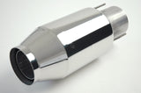 Gibson Marine Bullet Muffler (Pair) Transom Mount - 4in Inlet/11in Length - Stainless - 110002