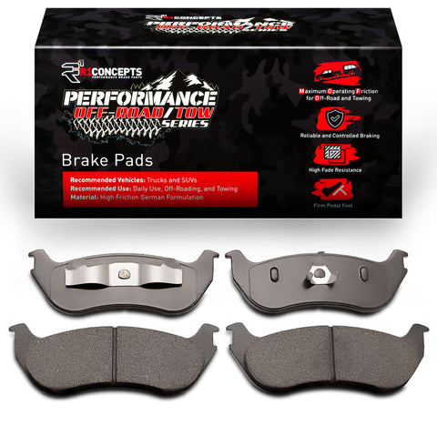 R1 02-05 Mercury Mountaineer Rear Off-Road/Tow Brake Pads - 2400-0881-00
