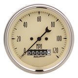Autometer Antique Beige 5 Piece Kit 3-3/8in & 2-1/16 Elec. Speedometer Gauges - 1840