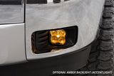 Diode Dynamics SS3 Type CH LED Fog Light Kit Sport - Yellow SAE Fog - DD7295