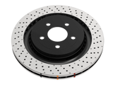 DBA 2015 Porsche Macan S (w/350mm Front Rotor) Front 4000 Series Drilled Rotor - DBA42597XD