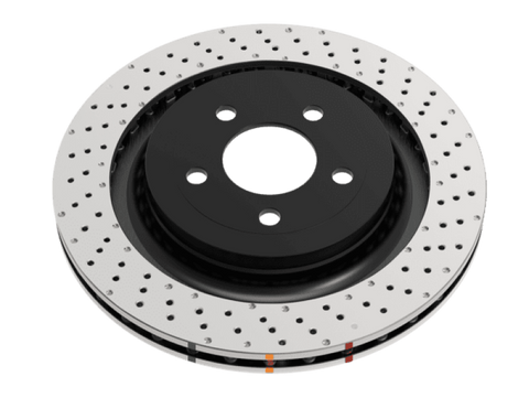 DBA 2015 Audi S3 Front 4000 Series Drilled Rotor - DBA42830XD