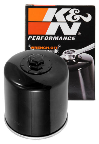 K&N Oil Filter 08-17 Harley-Davidson VRSCDX Night Rod Special 76 CI 3in OD x 3.844in Height - KN-174B