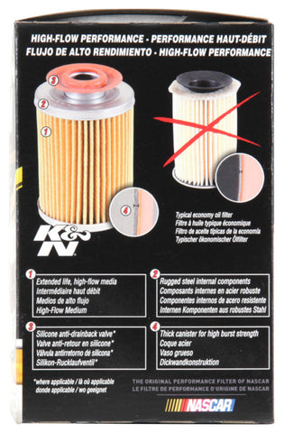 K&N Oil Filter OIL FILTER; AUTOMOTIVE - HP-1014