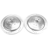 Power Stop 13-19 Lincoln MKT Rear Evolution Drilled & Slotted Rotors - Pair - AR85168XPR