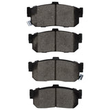 R1 91-01 Nissan Sentra Rear Semi Met Brake Pads - 2311-0540-00