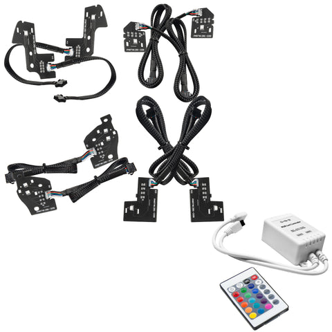 Oracle 19-21 Dodge RAM 1500 Reflector LED Headlight DRL Kit - w/Simple Controller - 1281-504