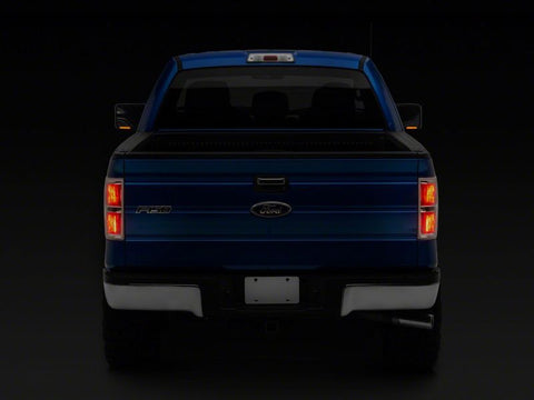 Raxiom 04-14 Ford F-150 Axial Series Side Mirror LED Turn Signal Lights- Smoked - T542597