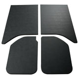 DEI 11-18 Jeep Wrangler JK 2-Door Boom Mat Headliner - 4 Piece - Black Leather Look - 50160