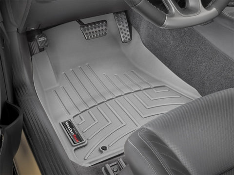 WeatherTech 2015+Dodge Challenger Front FloorLiner - Grey (Does not fit GT model) - 4610491