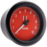 Autometer Stack Sport 88mm 0-10K RPM Tachometer - Red - ST100-010R