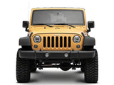 Raxiom 97-18 Jeep Wrangler TJ & JK Axial 7-In LED Headlights w/ DRL- Chrome Housing (Clear Lens) - J155569