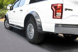 Bushwacker 15-17 Ford F-150 DRT Style Flares 4pc - Black - 20957-02