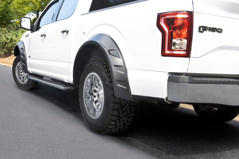 Bushwacker 15-17 Ford F-150 DRT Style Flares 4pc - Black - 20957-02