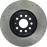 StopTech 06-13 Audi A3/08-09 TT / 06-09 VW GTI Mk V Cryo-Stop Left Front Drilled Rotor - 128.33098CL