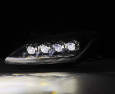 AlphaRex 99-09 Honda S2000 NOVA-Series Projector LED Headlights - Black - 880273