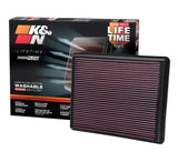 K&N 02-04 Cadillac / 99-10 Chevy/GMC Pickup / 99-01 Jeep Drop In Air Filter - 33-2129
