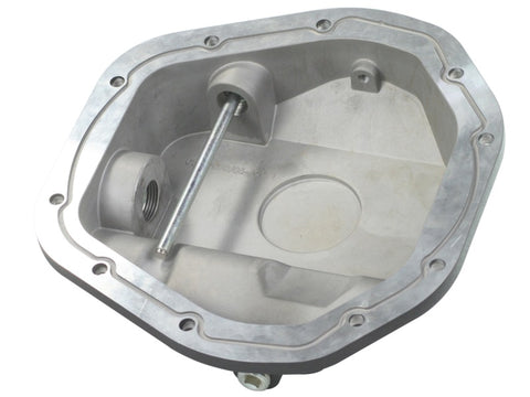 aFe Power Front Differential Cover 5/94-12 Ford Diesel Trucks V8 7.3/6.0/6.4/6.7L (td) Machined Fins - 46-70082