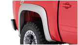 Bushwacker 07-13 Chevy Silverado 1500 Fleetside Extend-A-Fender Style Flares 2pc 69.3in Bed - Black - 40066-02