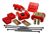 Energy Suspension GM Complete Engine & Trans Mount - Red - 3.1126R