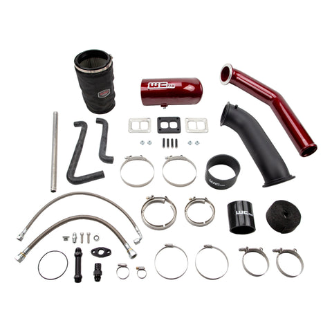 Wehrli 04.5-07 Dodge 5.9L Cummins S400 Turbo 2nd Gen Swap Kit (No Turbo/Manifold) - WCFab Red - WCF100486-RED