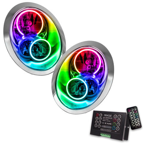 Oracle 05-08 Mini Cooper/S SMD HL - ColorSHIFT w/ 2.0 Controller - 7103-333
