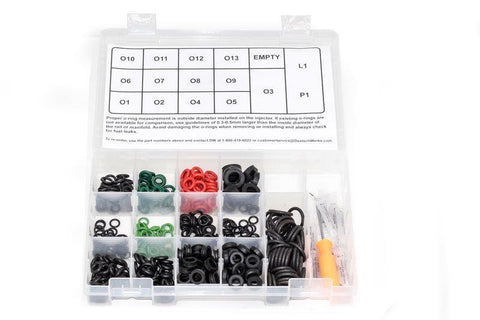 DeatschWerks Master Shop Injector O-Ring Kit (500 Pieces) - 2-203
