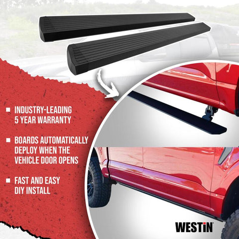 Westin 18-24 Jeep Wrangler JL Unlimited 4dr Pro-e Running Boards - Tex. Blk - 29-24065