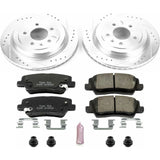 Power Stop 13-15 Cadillac ATS Rear Z23 Evolution Sport Brake Kit - K6385