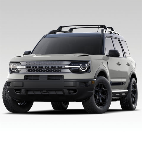 Ford Racing 21-22 Bronco Sport 17 Wheel Kit - Gloss Black - M-1007K-BS17GB