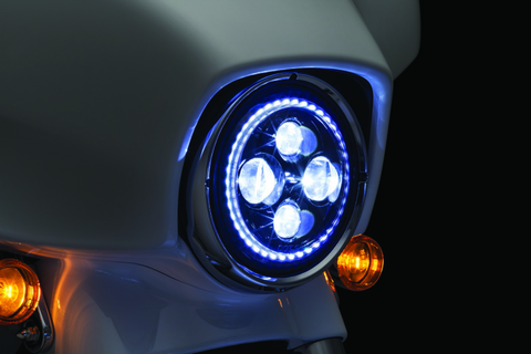 Kuryakyn Orbit Vision 7inch Led Headlight - 2460