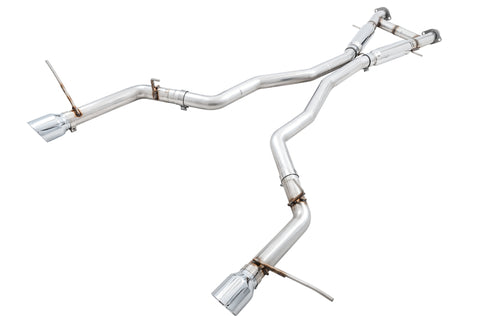 AWE Tuning 2020 Jeep Grand Cherokee SRT Track Edition Exhaust - Chrome Silver Tips - 3020-32061