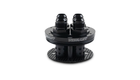 Vibrant 4-Port Catch Can Lid Assembly - 12787