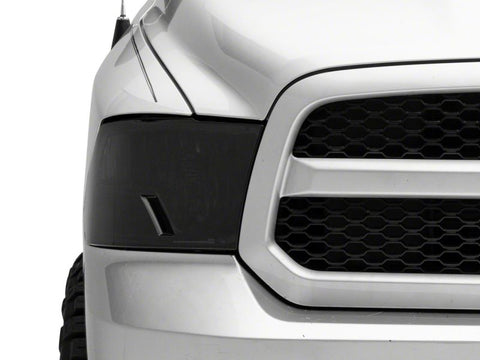 Raxiom 09-18 Dodge RAM 1500 Axial OEM Rep Headlights w/ Single Bulb- Chrome Housing (Smoked Lens) - R118019