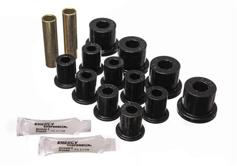 Energy Suspension CJ Rear Spring Bushing - Black - 2.2103G
