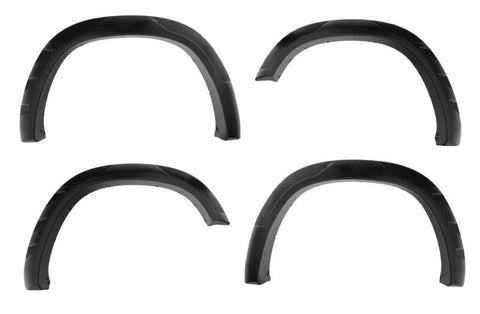 Bushwacker 19-21 Chevrolet Silverado 1500 DRT Style Flares 4pc - Black - 40984-02