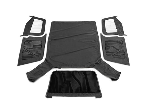 Rampage 1997-2006 Jeep Wrangler(TJ) OEM Replacement Top - Black Denim - 99515