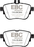 EBC 2017+ Mercedes-Benz E300 (W213) Ultimax Rear Brake Pads - UD1936