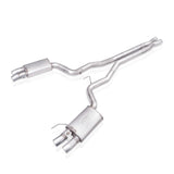 Stainless Works 2015+ Ford Shelby GT350 Redline Performance Connect X-Pipe Catback Exhaust w/Valves - GT350CBXPCR