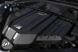 Dinan 21-27 BMW M2/M3/M4 (G80/G82/G87) Matte Carbon Fiber Engine Cover w/Gloss Accents - D590-0005-B