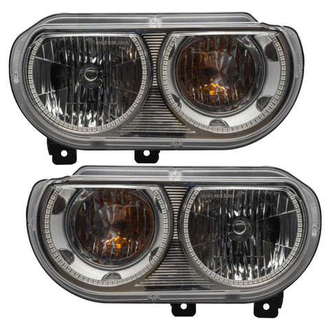 Oracle 08-14 Dodge Challenger SMD HL (Non-HID) - White - 7720-001
