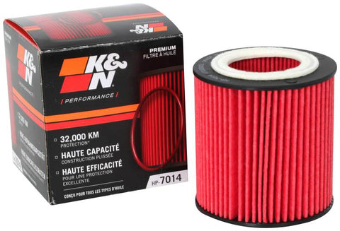 K&N 2019 BMW M2 3.0L/M4 3.0L Cartridge Oil Filter - HP-7014