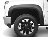 Bushwacker 2020 Chevrolet Silverado 2500/3500 Extend-A-Fender Style Flares 4pc - Black - 40986-02